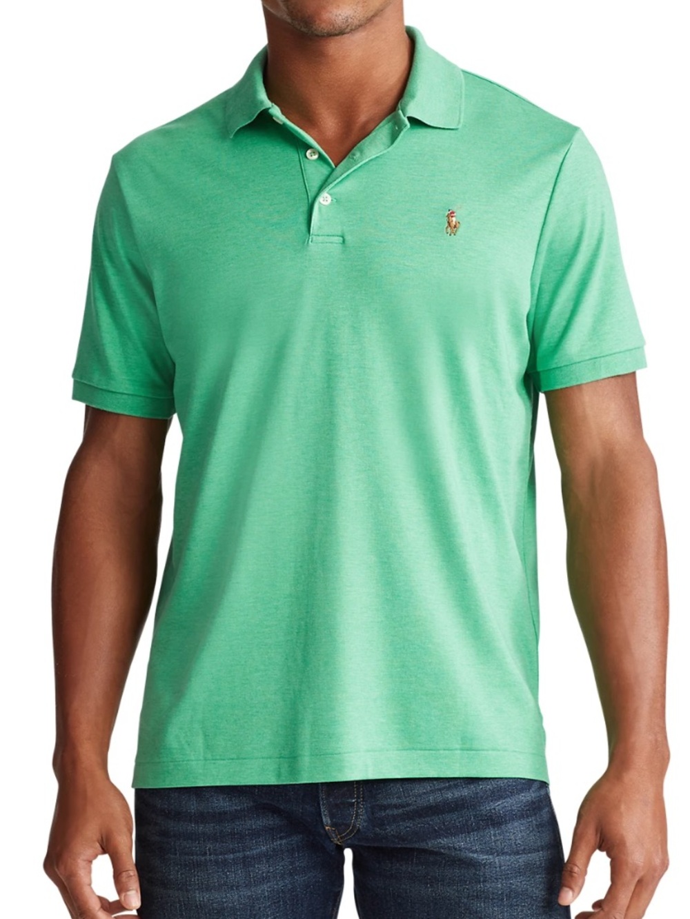 Polo by Ralph Lauren Mint Green Short-Sleeve Polo